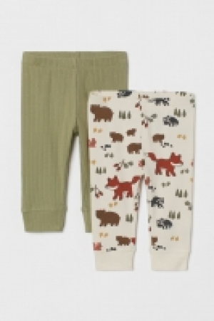 Lot de 2 leggings en coton 7.99 €