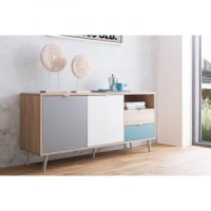 ARUBA Chêne, bleu, gris et blanc 199.99 €
