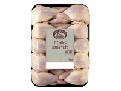 10 cailles sans tête nature 6.99 €