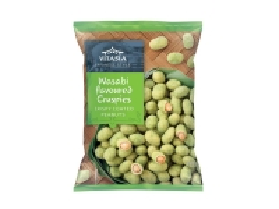 Cacahuètes avec enrobage goût wasabi 0.99 €