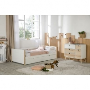KIARA imitation chêne naturel et blanc 259.99 €