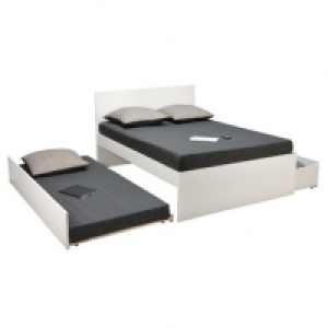 RAVA + couchage 90x190 cm sur roulette Blanc 299.99 €