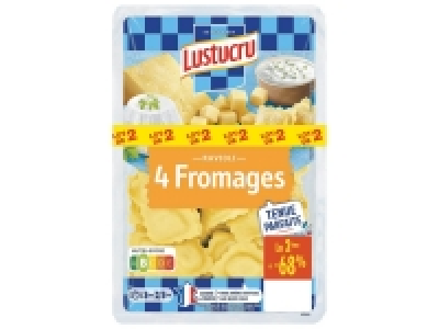 Lustucru ravioli 4 fromages 2.40&nbsp;&euro;
