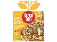 Lidl  Céréal Bio lentilles riz et soja