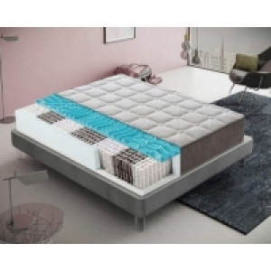 Conforama  Matelas 160x200 à ressorts ensachés et memory foam - memory foam 5 cm 