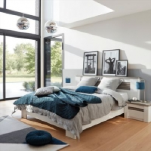 VERTIGO blanc et imitation chêne gris 399.99 €