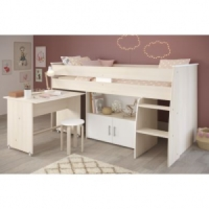 avec bureau imitation Chêne et blanc 234.99 €
