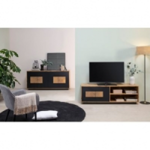 KINSHASA imitation chêne et gris anthracite 244.99 €