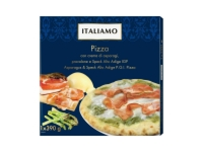 Pizza à la crème dasperges et au Speck Alto Adige IGP 2.39 €