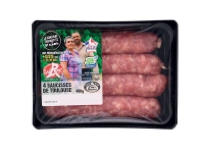 4 saucisses de Toulouse 2.79 €