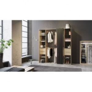 imitation Chêne et noir  extensible de 115 à 190 cm 219.99 €