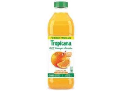 Tropicana jus doranges pressées sans pulpe