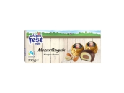 Bouchées de massepain amande et pistache 1.99 €