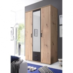 et tiroirs ARTY  imitation chêne et gris 179.99 €