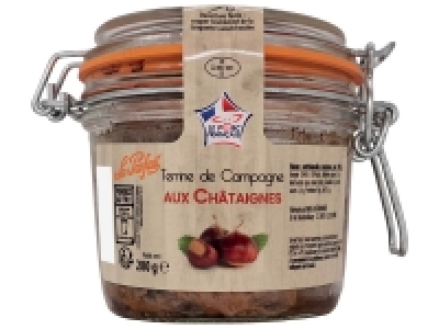 Terrine de campagne aux châtaignes 2.99 €