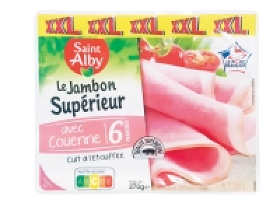 Jambon cuit supérieur avec couenne 2.39 €