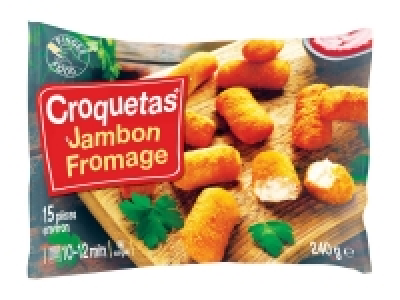 Croquettes jambon fromage 1.99 €