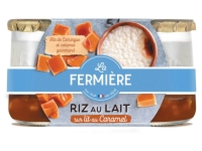 Riz au lait sur lit de caramel 1.99 €