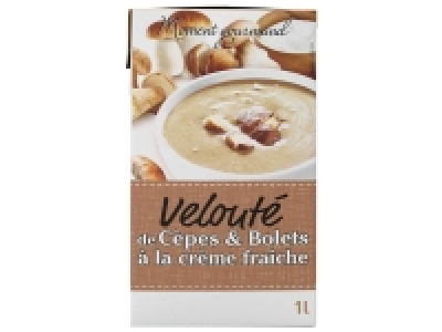 Velouté de cèpes et bolets à la crème fraîche 1.69 €