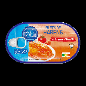 LES DORIS® Filets de hareng à la sauce tomate