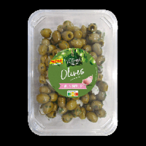 OLIVAɮ Olives ail & basilic