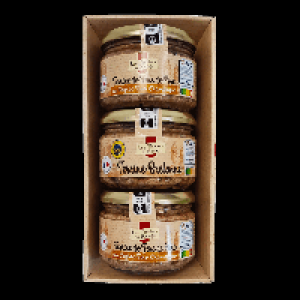 LES TERRINES DU BOCAGE® Coffret de 3 pâtés