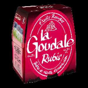 LA GOUDALE RUBIS® Bière aux fruits rouges 5°