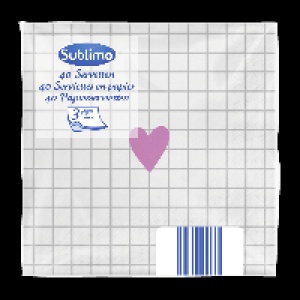 SUBLIMO® 40 serviettes papier