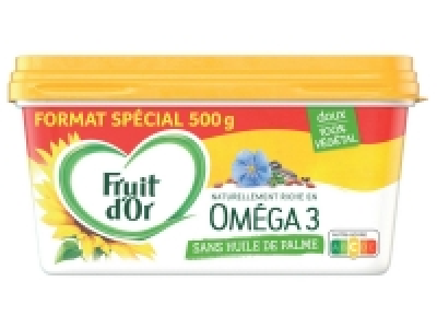 Fruit dor oméga 3 sans huile de palme doux 2.17 €