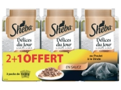 Sheba mini Délices du Jour Volaille 3.95 €
