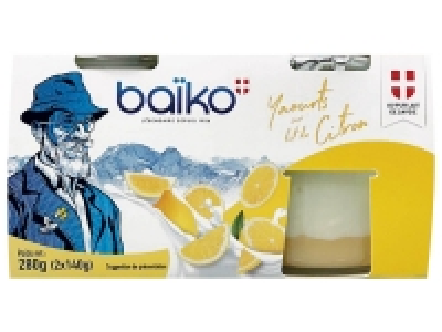 Yaourts sur lit de citron