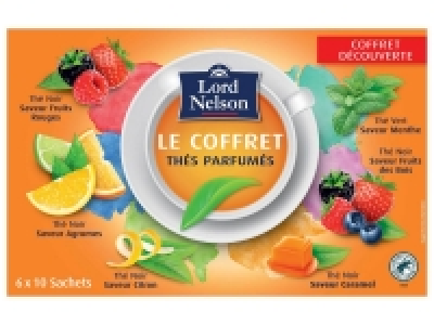 Coffret de thés parfumés 3.99 €