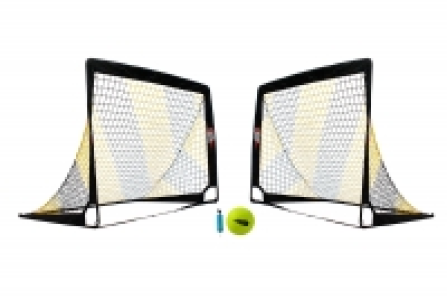 Paire de but POP UP 1,2x0,9m - noir/jaune 54.99 €