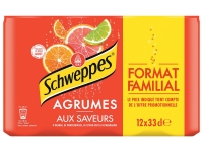 Schweppes saveur agrumes