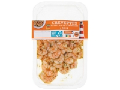 Crevettes ASC décortiquées marinées 3.99 €