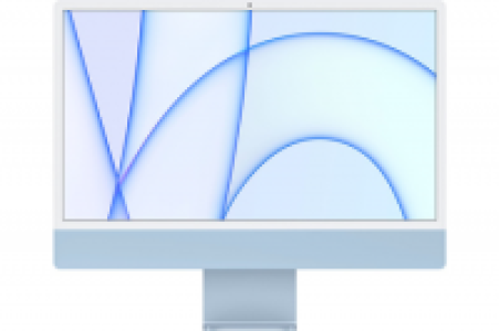 Apple iMac 24 Inch 256 Go SSD 8 Go RAM Puce M1 CPU 8 curs GPU 7 curs Bleu  349.00 €