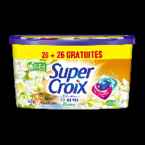 SUPER CROIX® Lessive trio doses Maroc