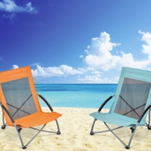 ADVENTURIDGE® Chaise de plage pliable