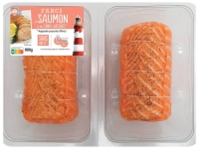 2 farcis au saumon et aux Saint-Jacques 14.99 €