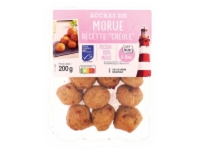 Accras de morue MSC recette créole 1.79 €