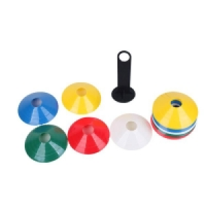 Lot de 50 Coupelles - Football - 5 Couleurs: Blanc - Jaune - Vert - Bl 22.95 €