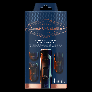 Aldi King C. Gillette® KING C. GILLETTE® Tondeuse à barbe sans fil