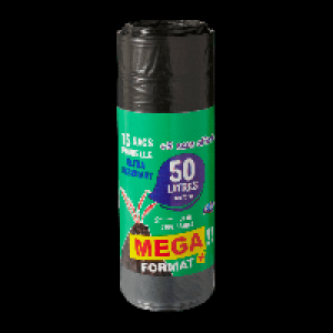 FOLIA® 20 sacs poubelle 50 L