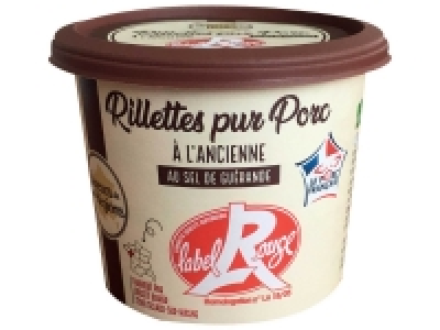 Lidl  Rillettes de porc Label Rouge