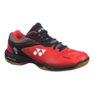 Decathlon  Chaussure de badminton, squash et sports indoor PC-65 X2 MEN Rouge/Noi