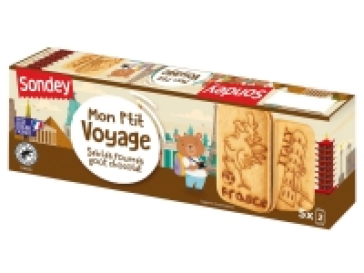 Mon Ptit Voyage Sablés fourrées goût chocolat