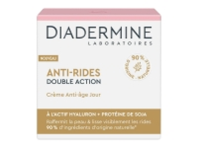 Diadermine crème de jour anti-rides double action 4.59 €