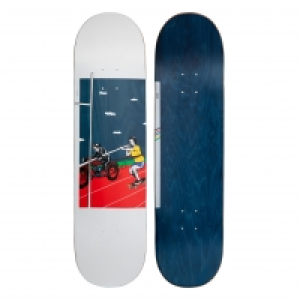 Decathlon  PLANCHE DE SKATE DECK 120 BRUCE TAILLE 8.25 Inch BLEUE.