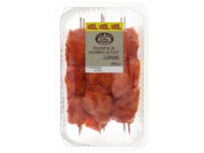 6 brochettes de médaillons de poulet 10.49 €
