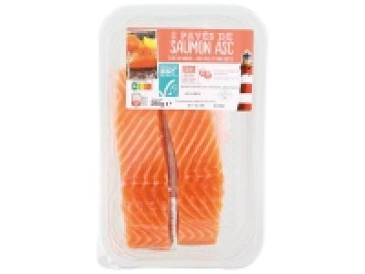 2 pavés de saumon ASC 5.49 €